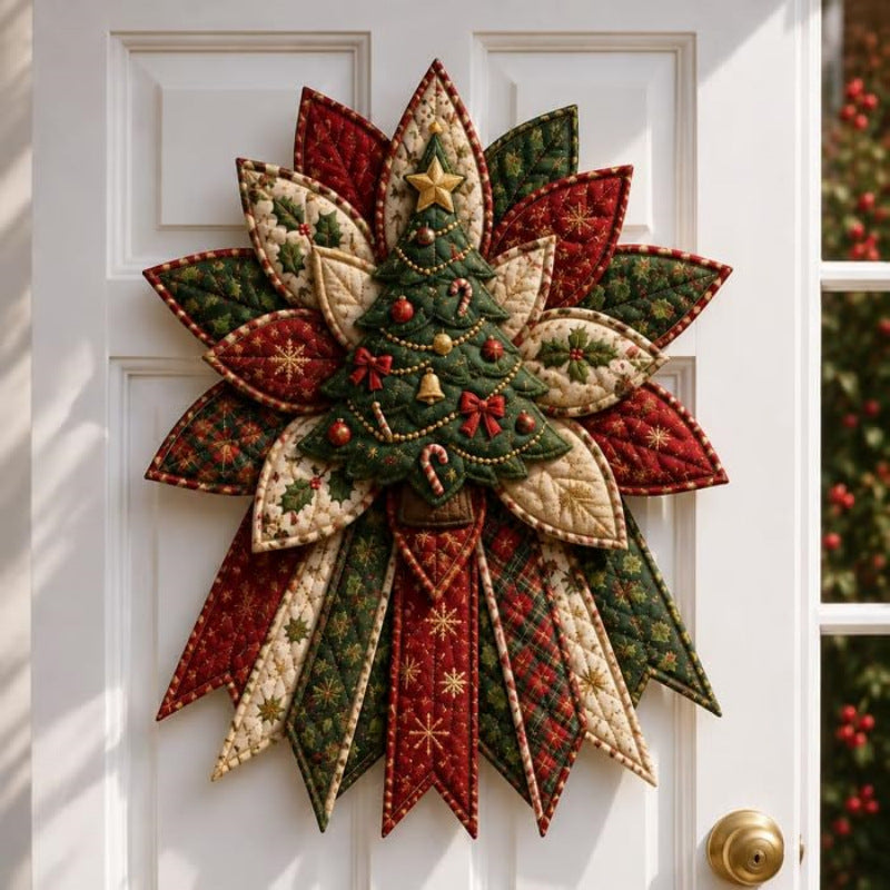 Quilted Christmas Wreath