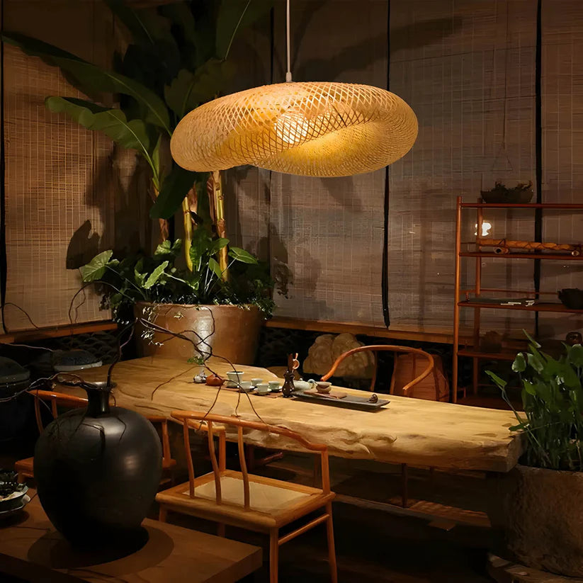 Hikari Rattan Light Shade