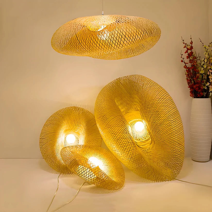Hikari Rattan Light Shade