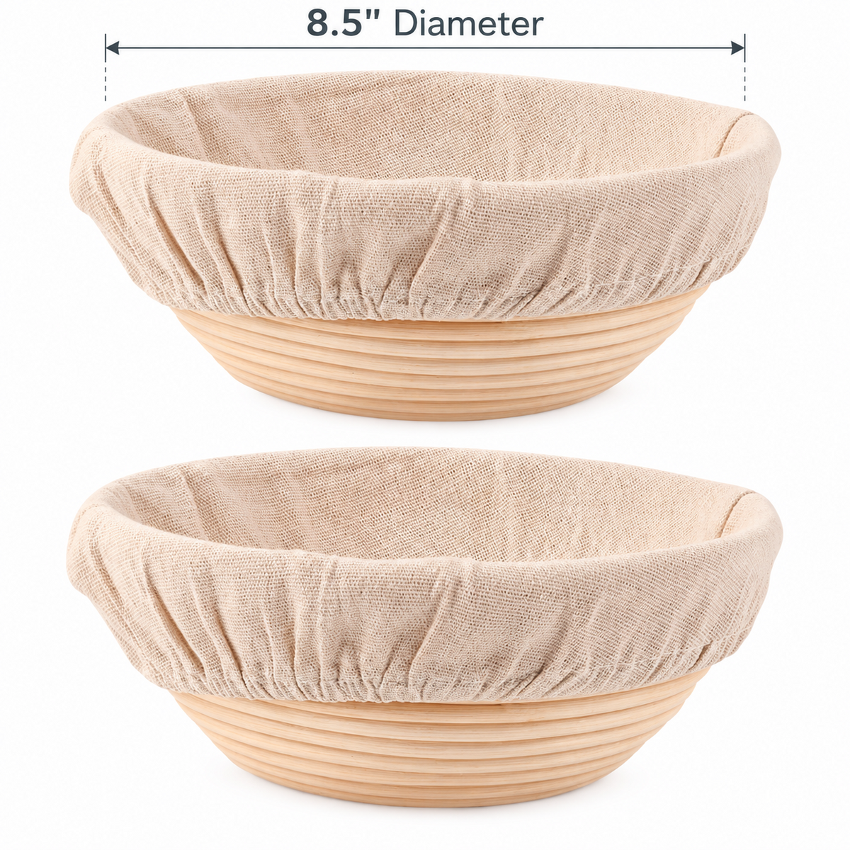 Round Sourdough Proofing Basket