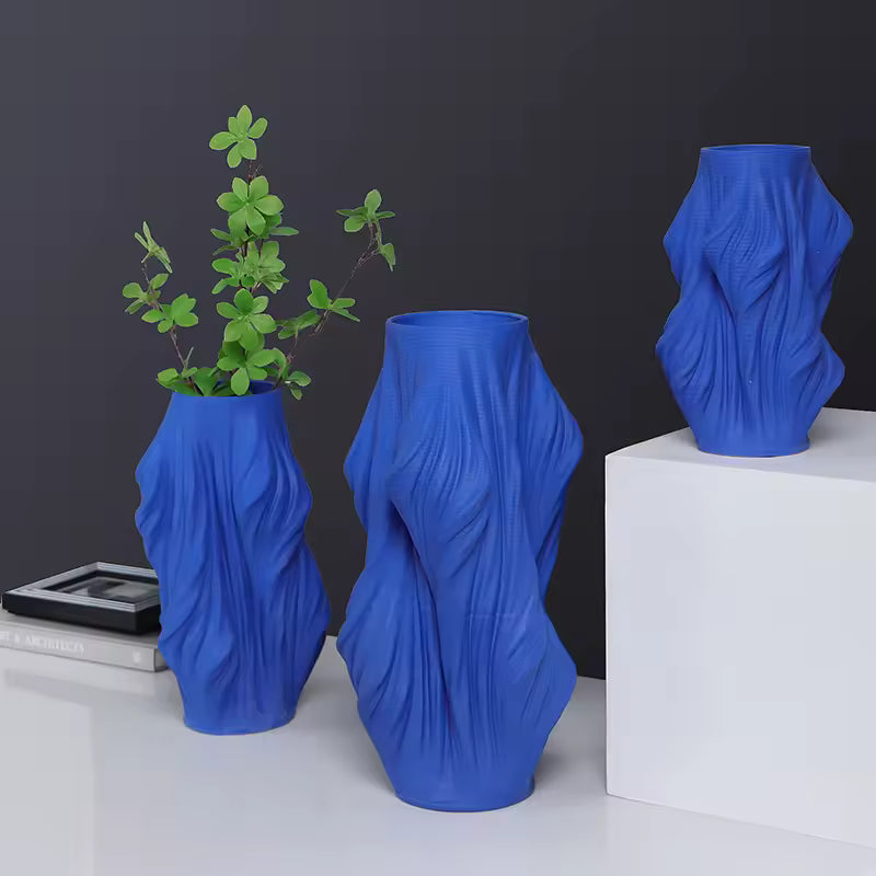 Modern 3D-Printed Ceramic Vase