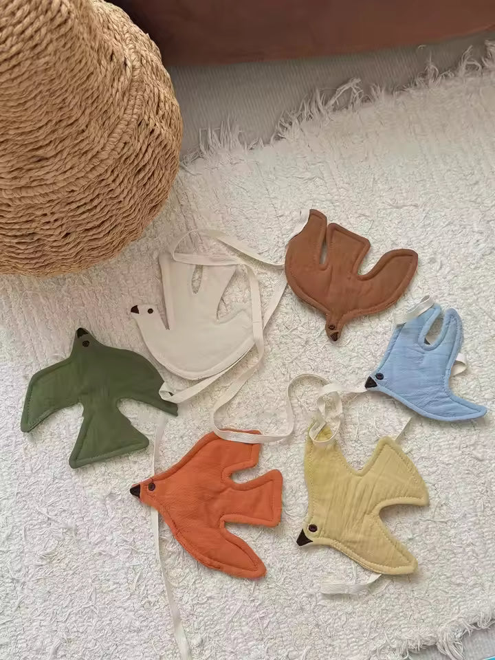 Fabric Bird Garland | Nursery & Kids Room Wall Decor