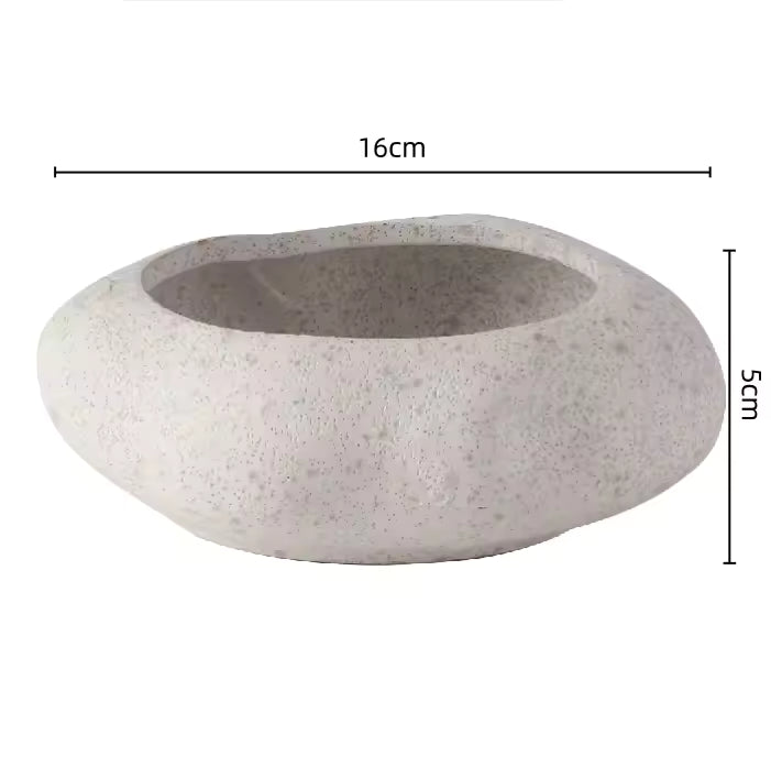 Japanese Ohara-Style Stoneware Flower Vessel