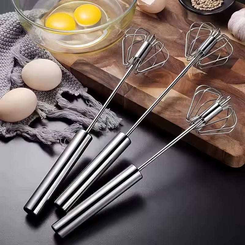 Semi-Automatic Rotary Egg Beater