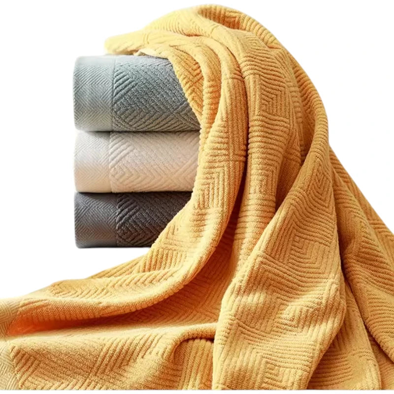 Geometric Towel Set – Bath, Hand & Face Towels