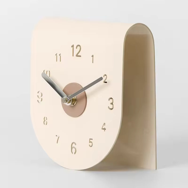 Minimalist Arc Table Clock