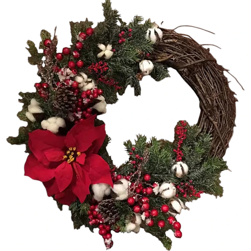 Christmas Wreath Door Hanging