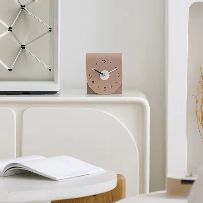 Minimalist Arc Table Clock