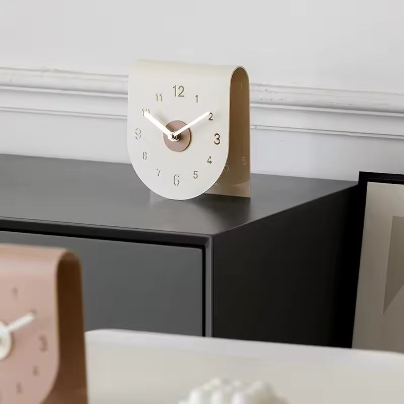 Minimalist Arc Table Clock