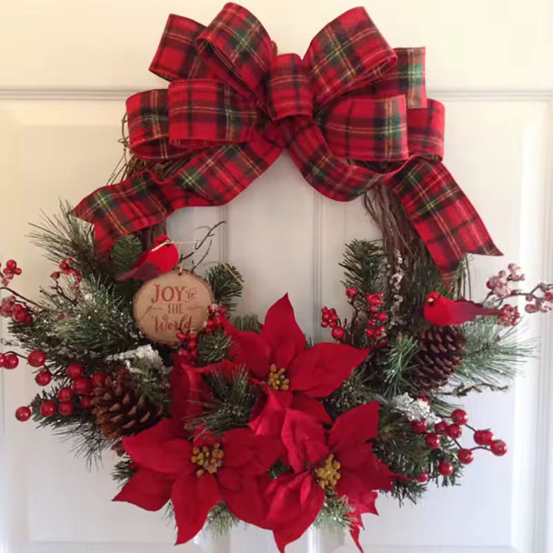 Christmas Wreath Door Hanging