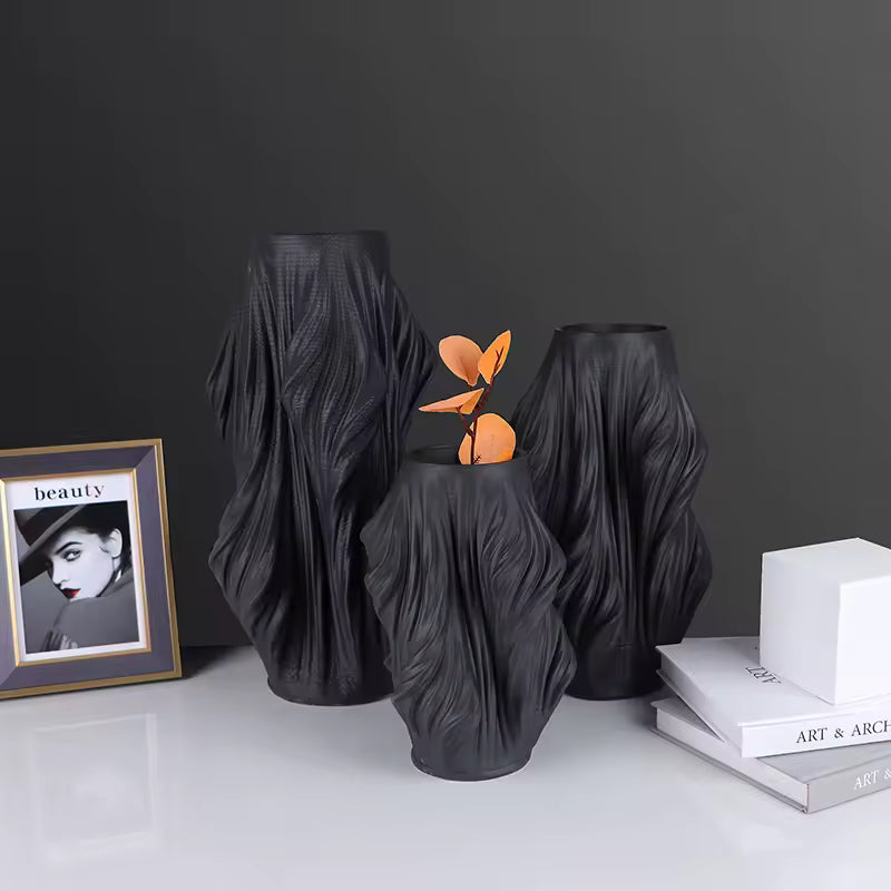 Modern 3D-Printed Ceramic Vase