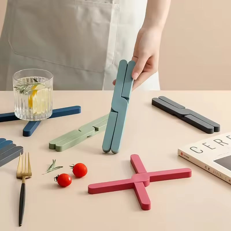 Foldable Silicone Heat-Resistant Table Mat