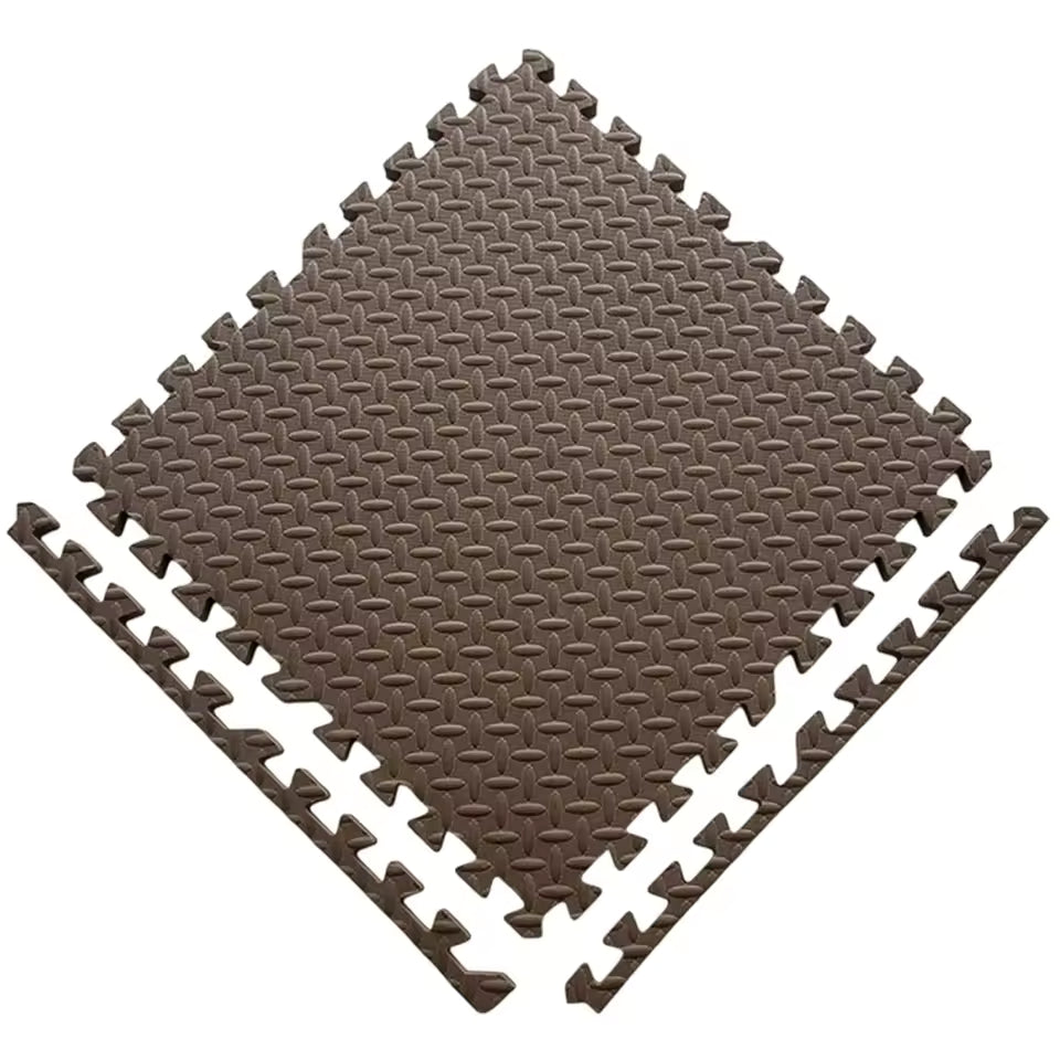 Interlocking Foam Floor Mats | Baby Play & Crawling Puzzle Tiles 8 pcs set