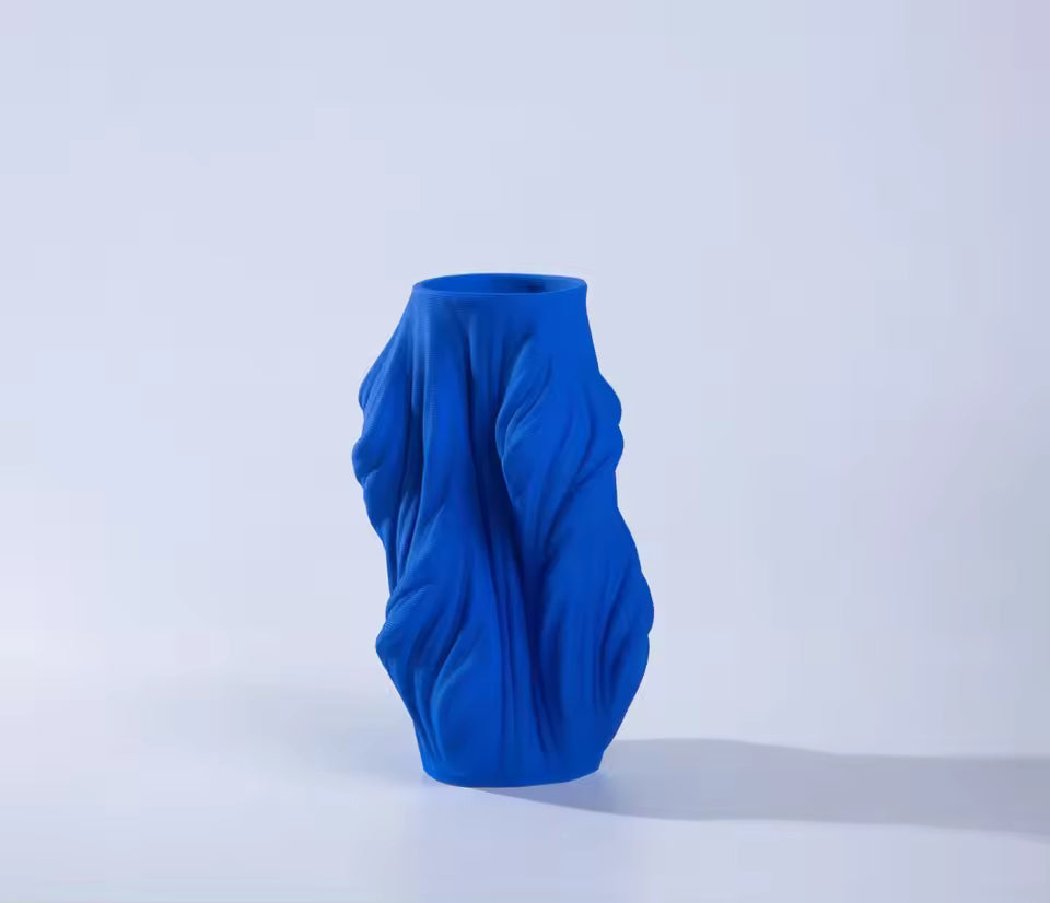 Modern 3D-Printed Ceramic Vase