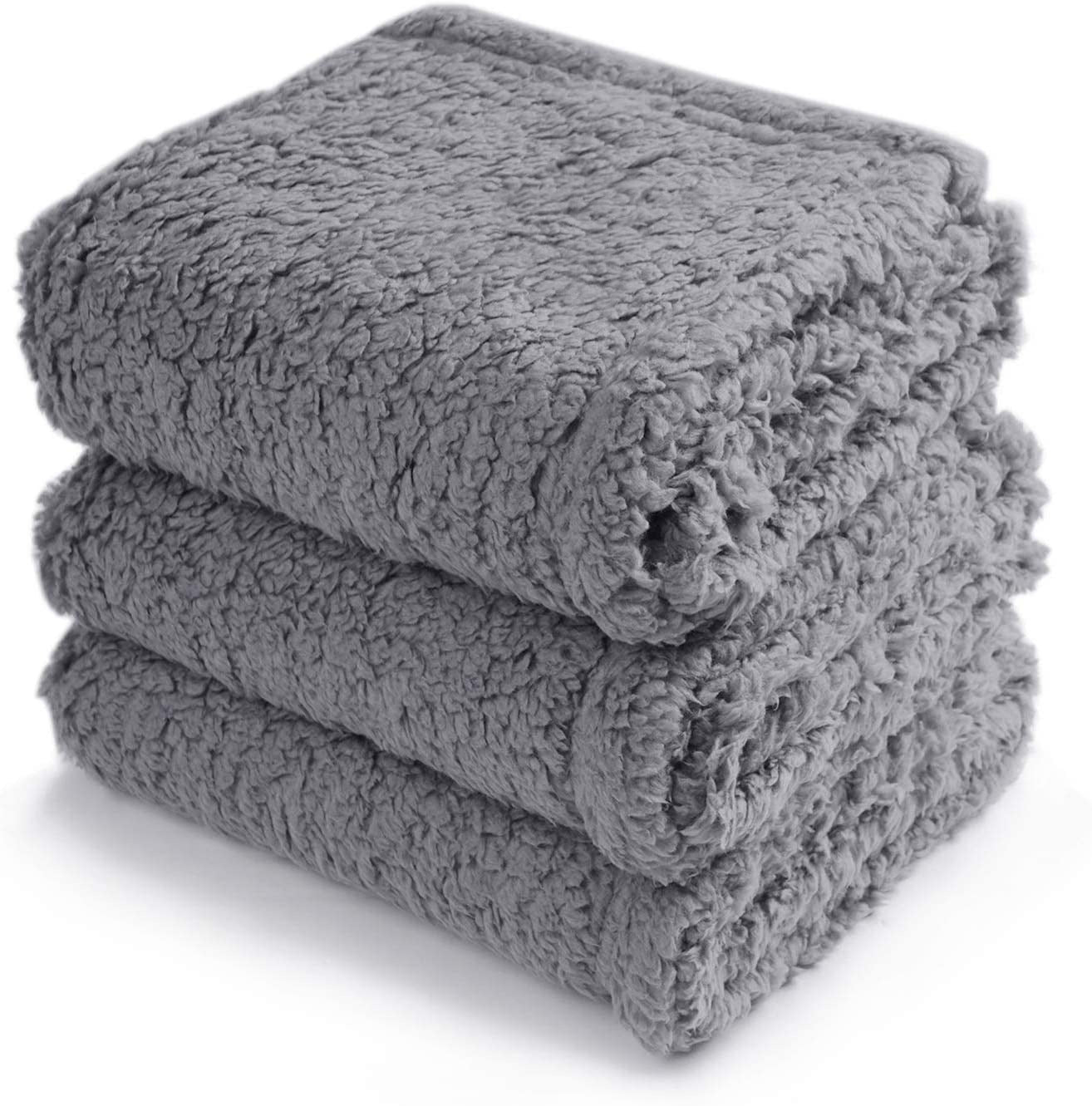 Calming Sherpa Pet Blanket Set of 3