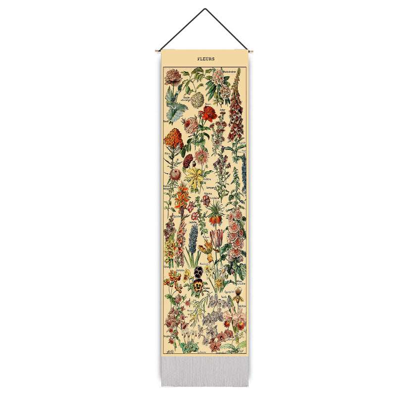 Botanical Wall Hanging Tapestry