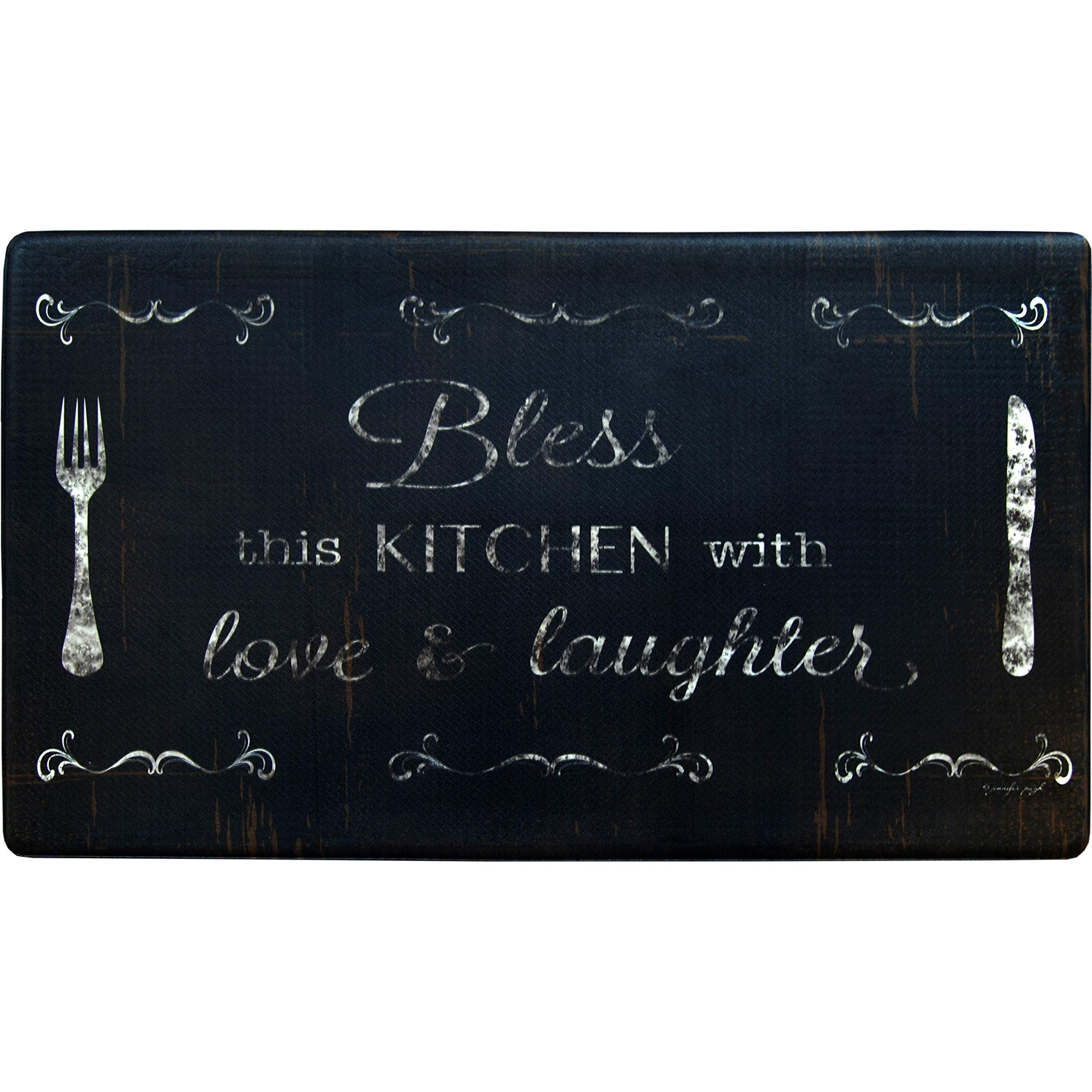 Farmhouse Fruit Kitchen Mat - Cushioned Comfort