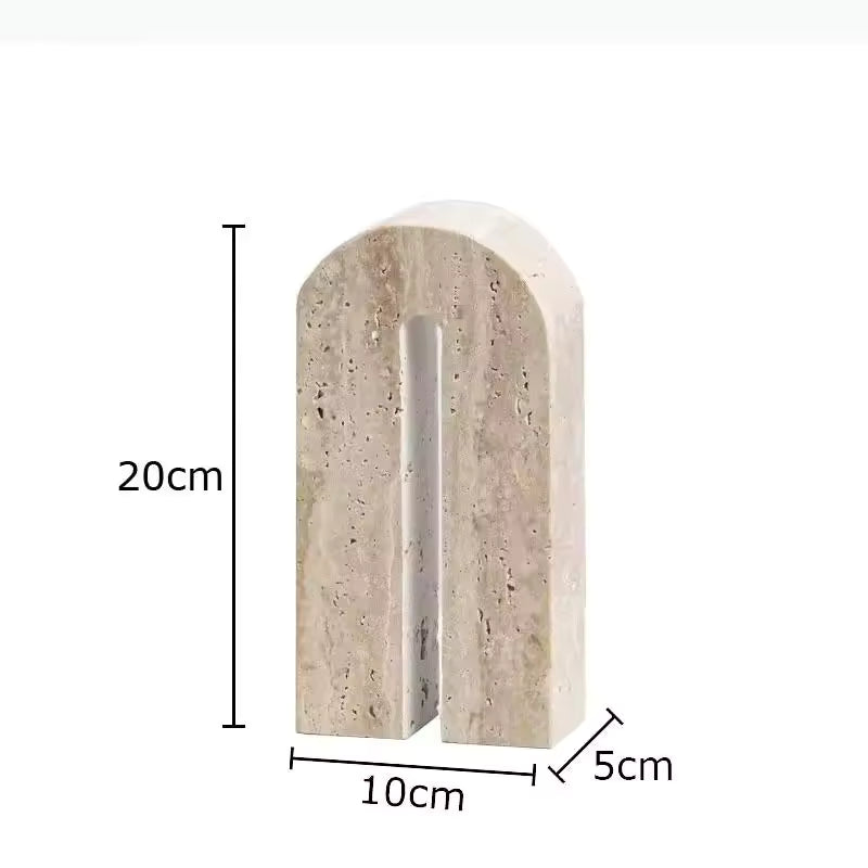 Travertine Arch Sculpture