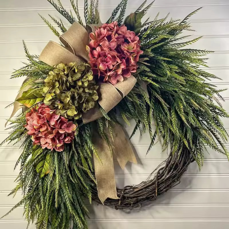 Christmas Wreath Door Hanging