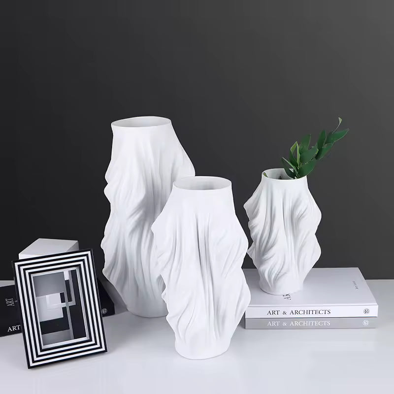 Modern 3D-Printed Ceramic Vase