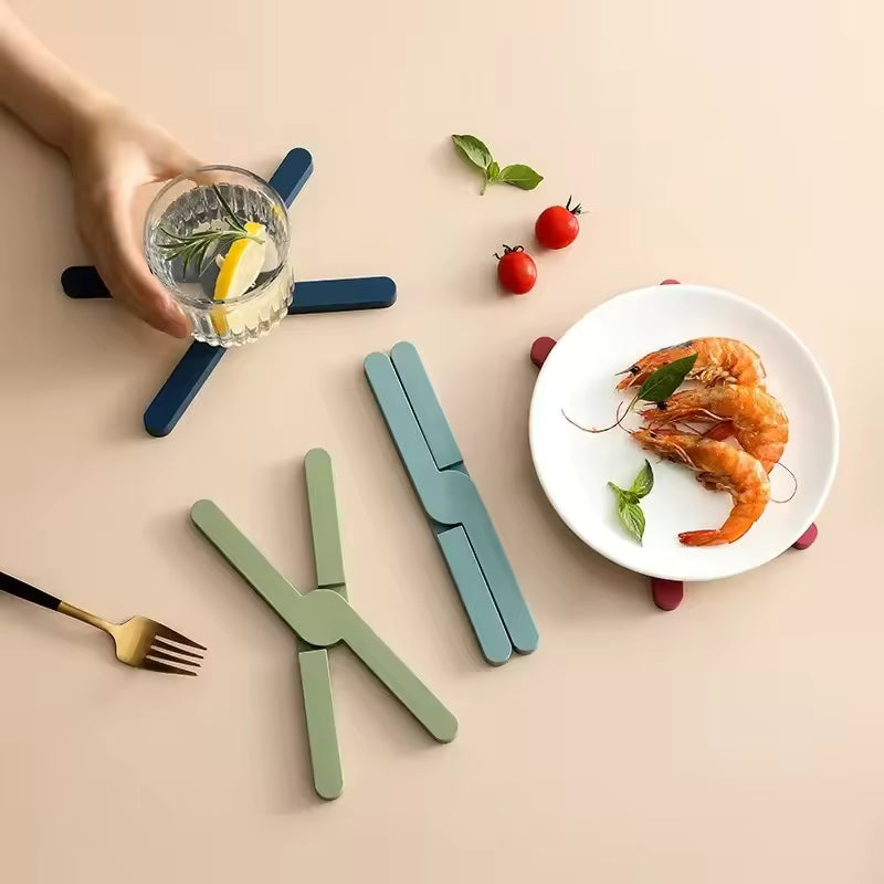 Foldable Silicone Heat-Resistant Table Mat
