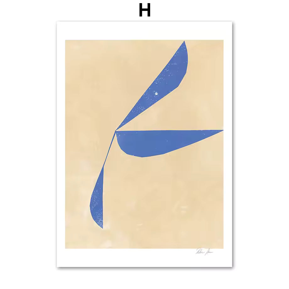 Modern Abstract Portrait Canvas Print