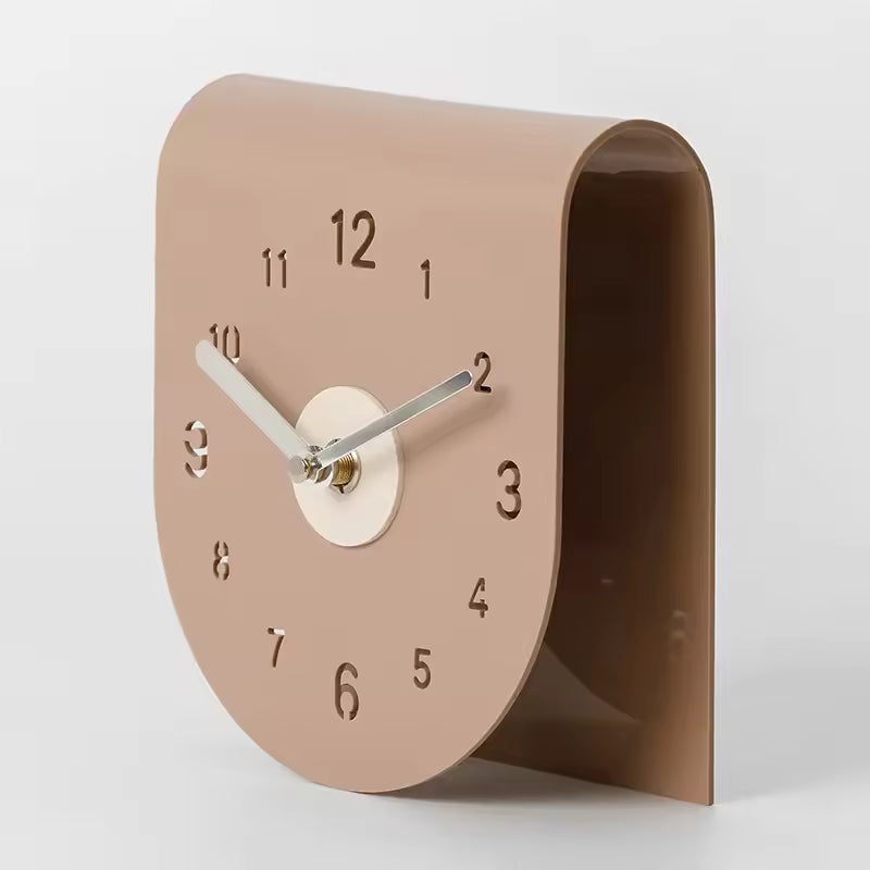 Minimalist Arc Table Clock