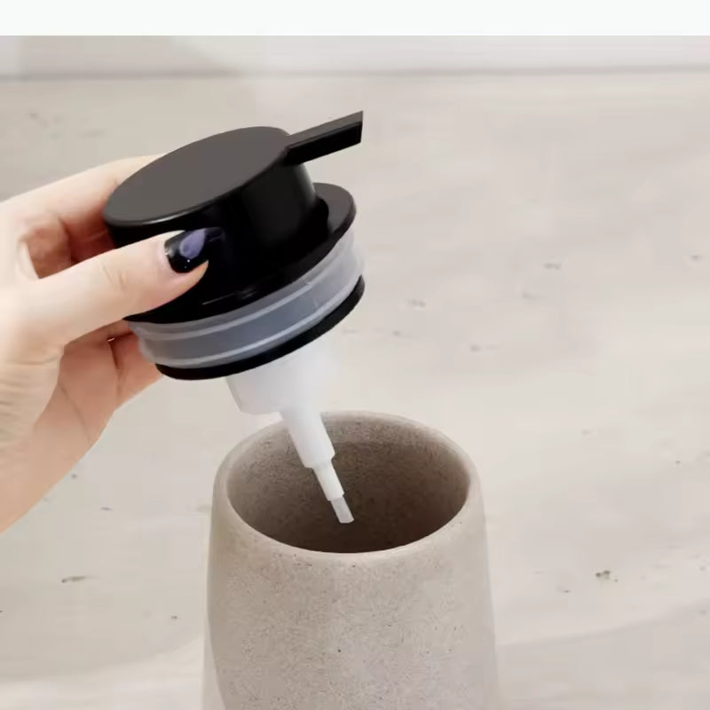 Minimalist Sandstone Lotion | Foam Pump Bottle