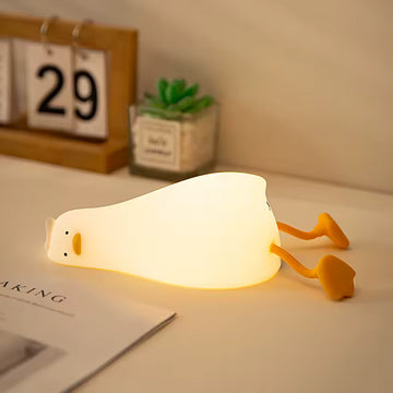 Duck Silicone Night Light & Phone Holder