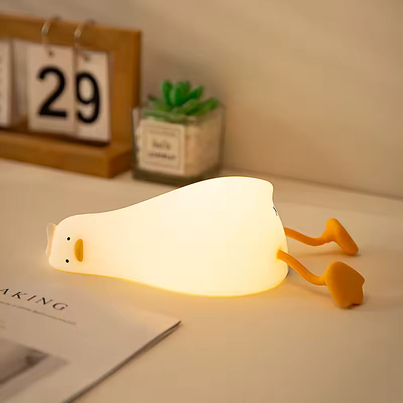 Duck Silicone Night Light & Phone Holder