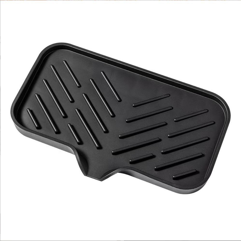 Silicone Soap Dish - Self-Draining Sink Tray