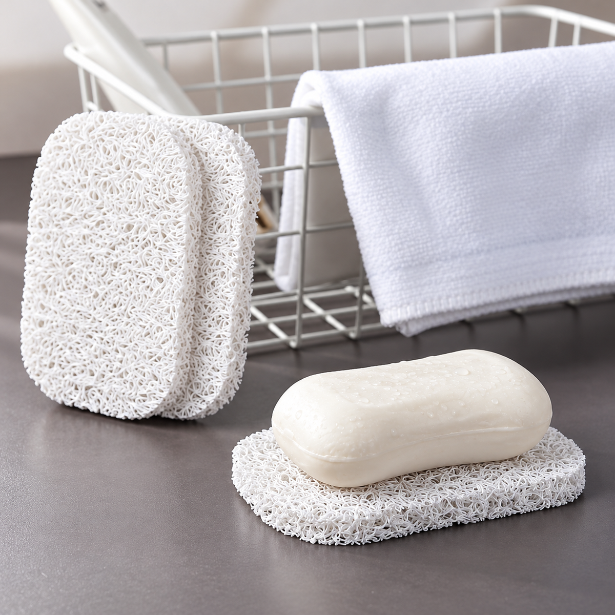 Soap Saver Pad - Quick-Dry Drainage Mat