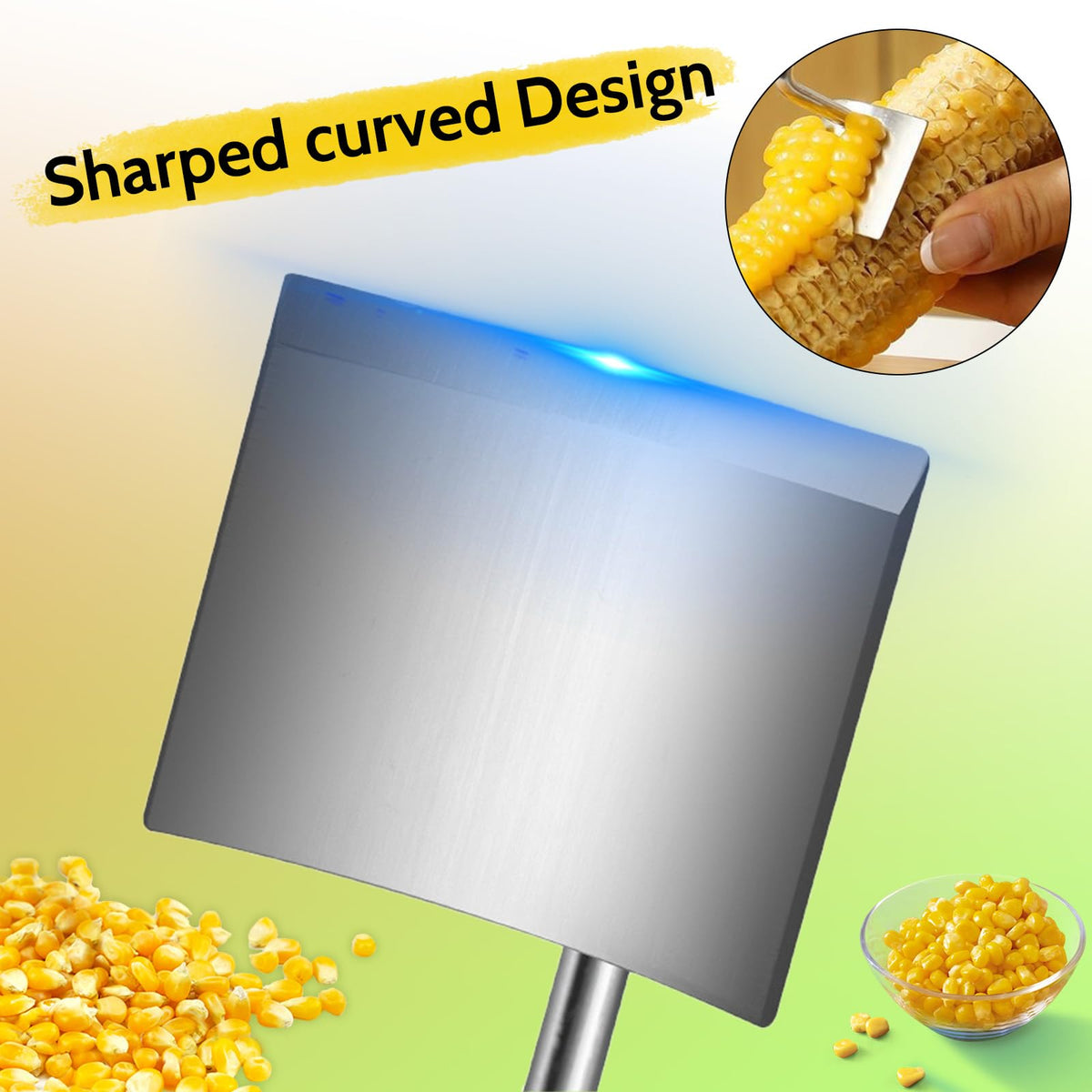 Stainless Steel Corn Stripper - Kernel Remover