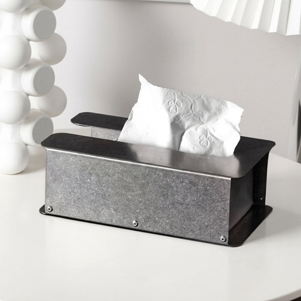 Steelforn Stainless Steel Tissue Box