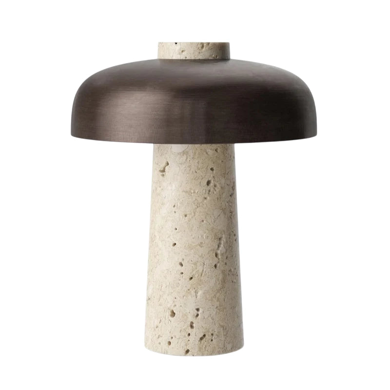 Stone & Bronze Harmony Lamp