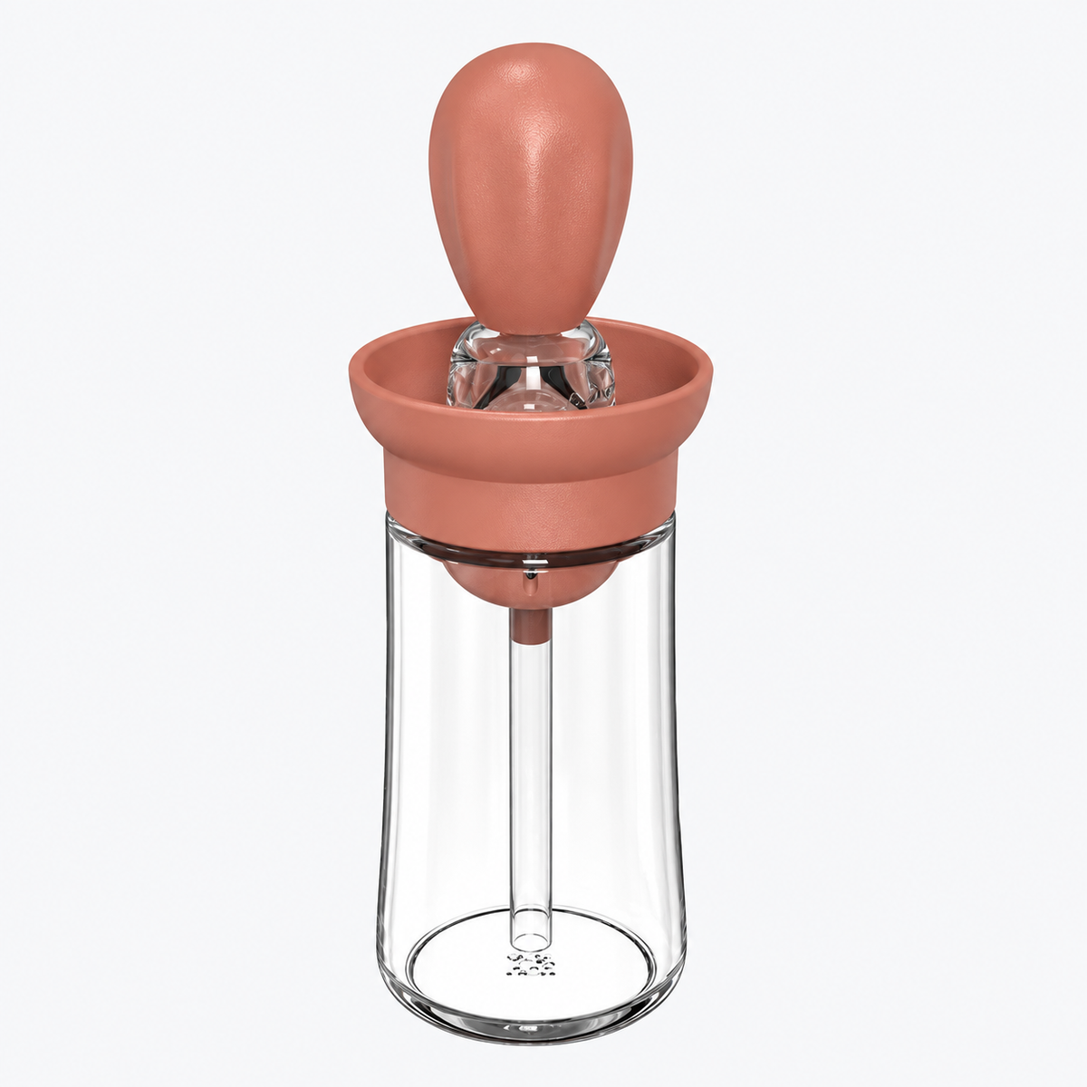 Glass Oil Dispenser with Basting Brush 180ml