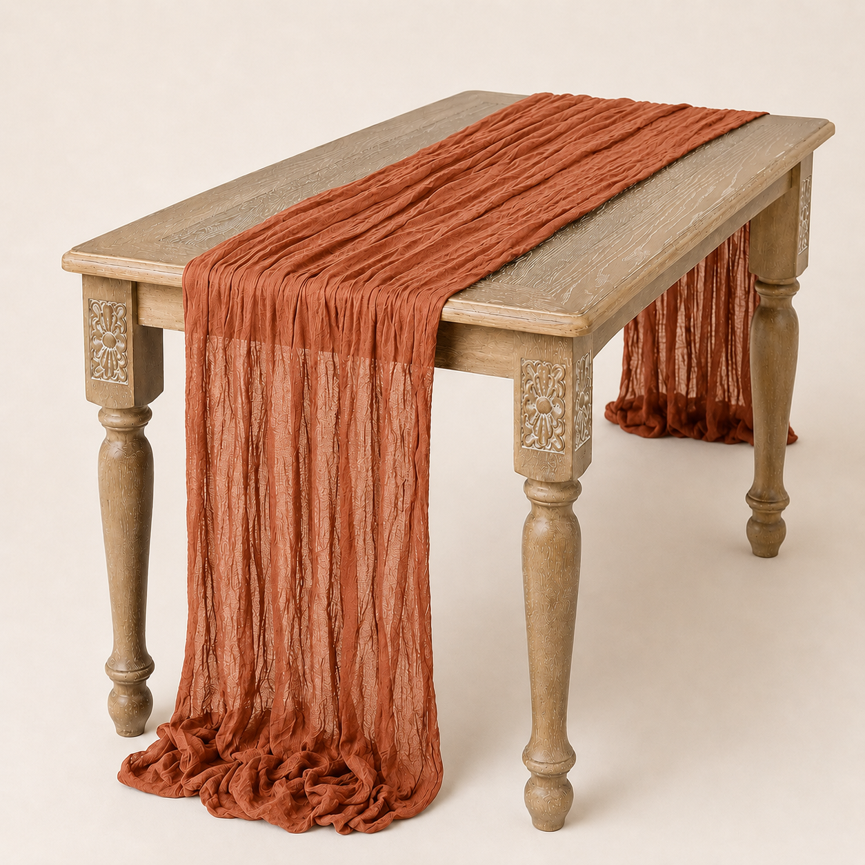 Sheer Table Runner – Lightweight Table Drape