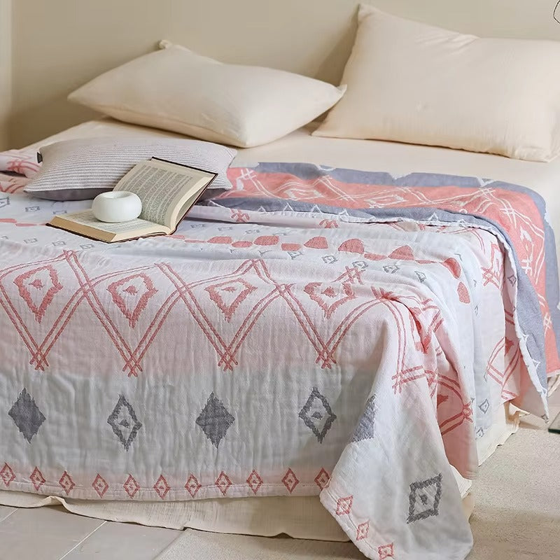 Three-Layer Pure Cotton Gauze Blanket
