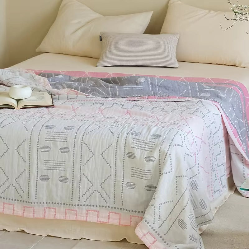 Three-Layer Pure Cotton Gauze Blanket