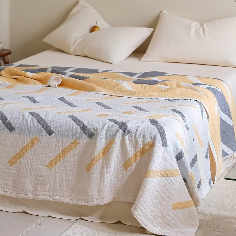 Three-Layer Pure Cotton Gauze Blanket