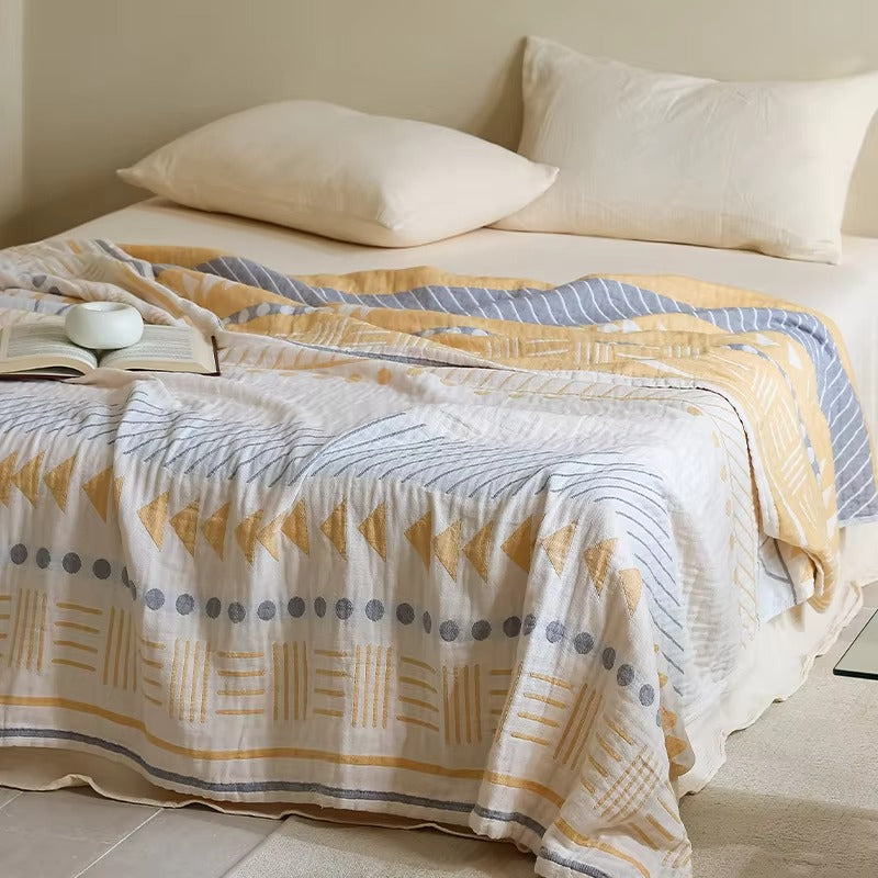 Three-Layer Pure Cotton Gauze Blanket