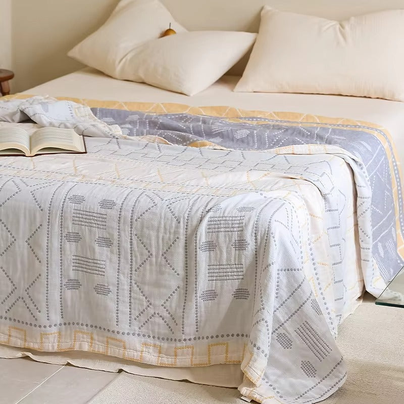 Three-Layer Pure Cotton Gauze Blanket