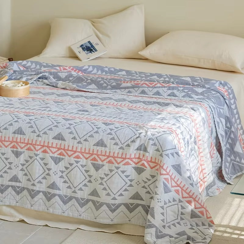 Three-Layer Pure Cotton Gauze Blanket