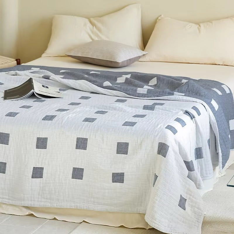 Three-Layer Pure Cotton Gauze Blanket