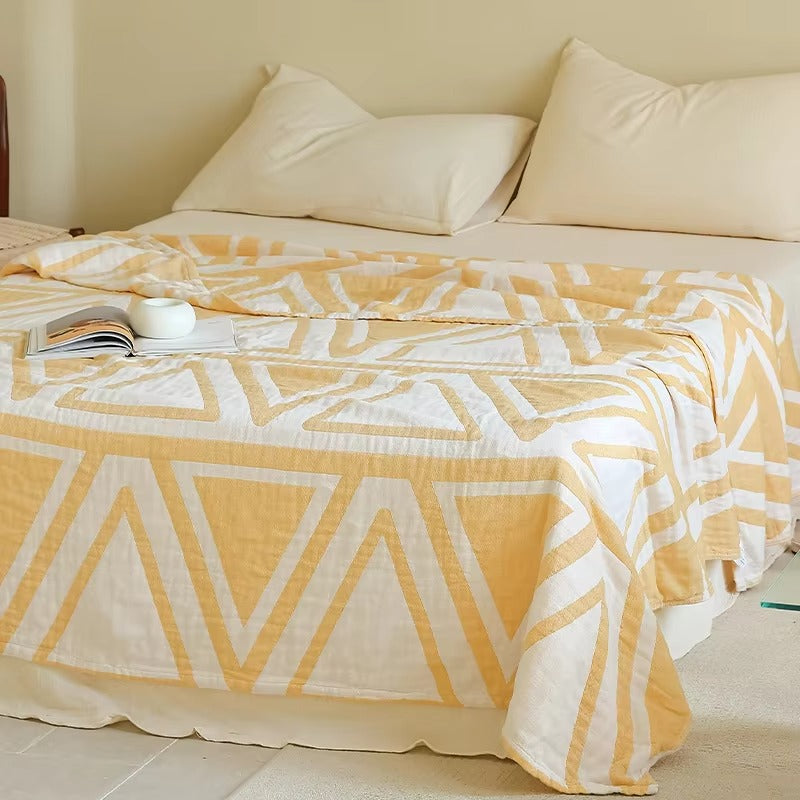 Three-Layer Pure Cotton Gauze Blanket