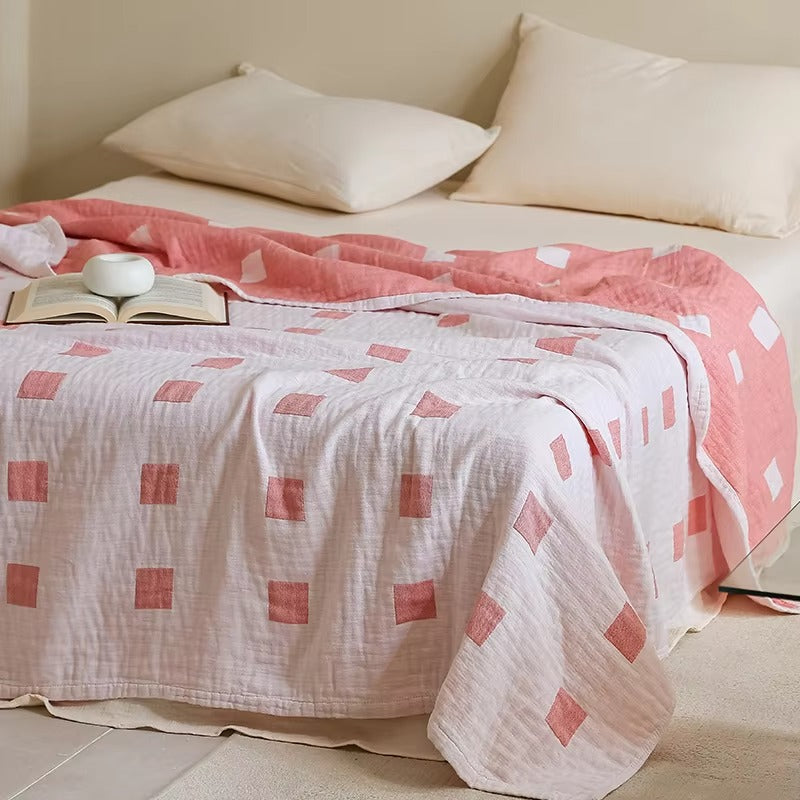 Three-Layer Pure Cotton Gauze Blanket
