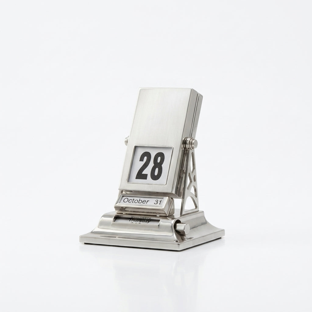 Timeless Desk Date Keeper - Rotating Calendar