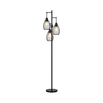 Teardrop Cage Floor Lamp