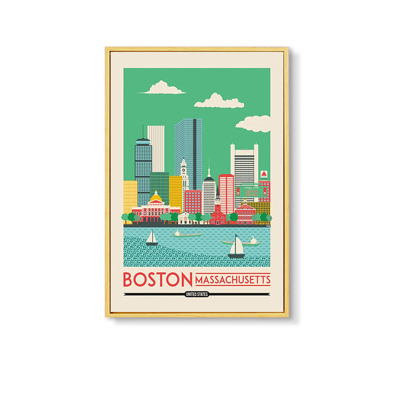 Boston Canvas Posters