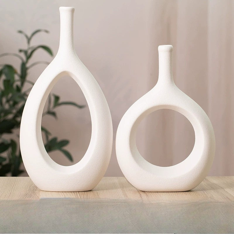 European-Style Retro Ceramic Vase
